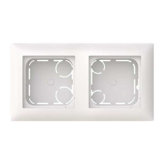 BJ AP-Gehäuse flache Bauform 1712 F-914 2-fach Gehäuse Busch-balance SI
