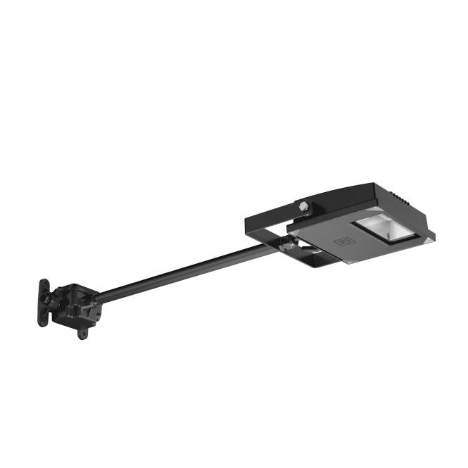 PIL LED-Fluter Guell Zero+ Kit S/M 13W 1400lm 3K symm. m.Ausleger 0,5m sw