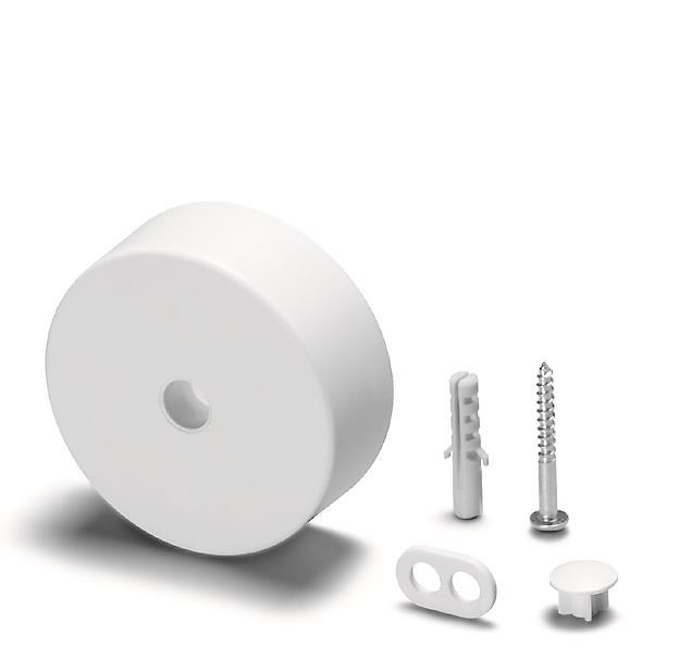 VOSS Deckenverteiler 75mm weiss 990124 VOSS Deckenverteiler 75mm weiss 990124