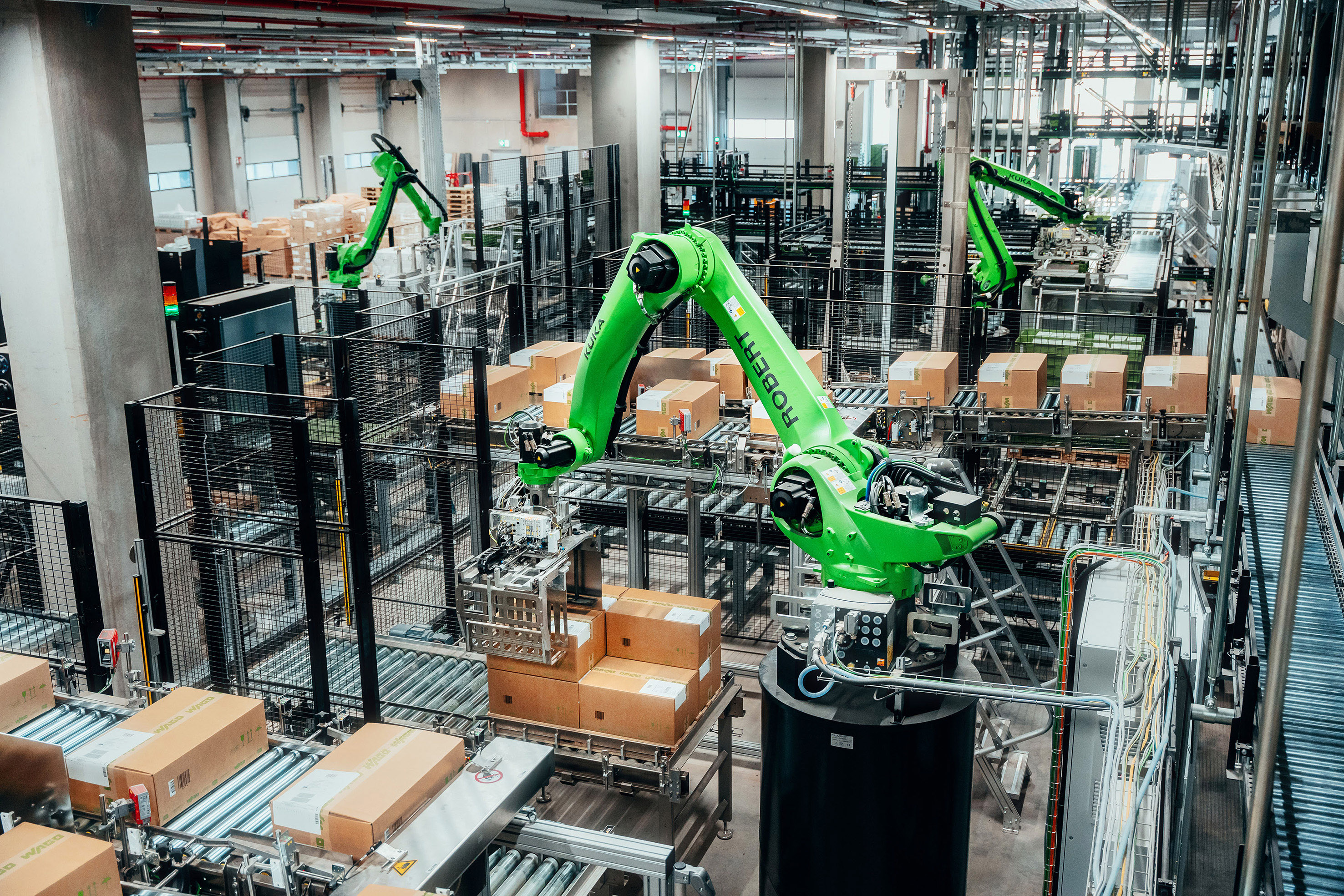 Hochmoderne Robotik für vollautomatisierte Prozesse